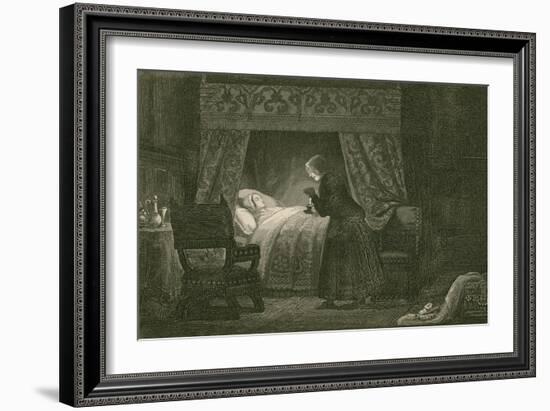 Judith Malmayus Meditating the Murder of Amabel-John Franklin-Framed Giclee Print