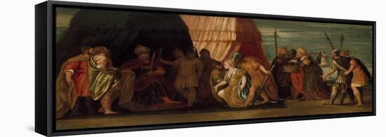 Judith Received by Holofernes-Veronese-Framed Premier Image Canvas