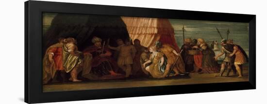 Judith Received by Holofernes-Veronese-Framed Giclee Print