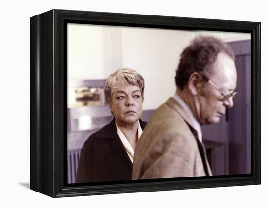 Judith Therpauve by PatriceChereau with Simone Signoret, 1978 (photo)-null-Framed Stretched Canvas