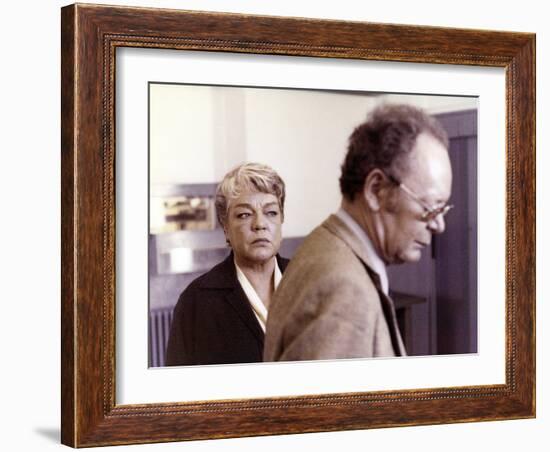 Judith Therpauve by PatriceChereau with Simone Signoret, 1978 (photo)-null-Framed Photo