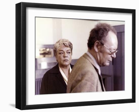 Judith Therpauve by PatriceChereau with Simone Signoret, 1978 (photo)-null-Framed Photo