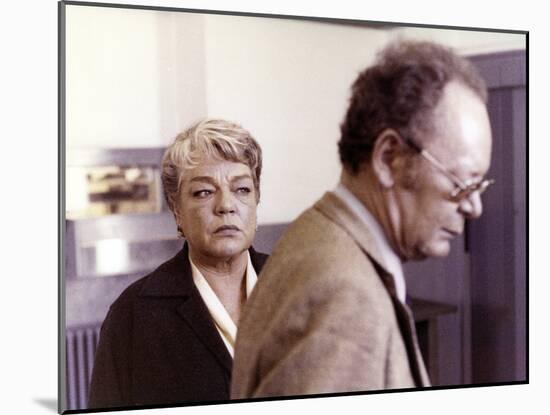 Judith Therpauve by PatriceChereau with Simone Signoret, 1978 (photo)-null-Mounted Photo