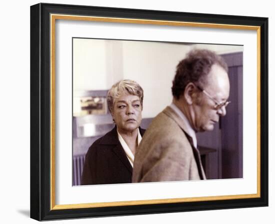 Judith Therpauve by PatriceChereau with Simone Signoret, 1978 (photo)-null-Framed Photo