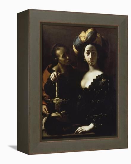 Judith with Head of Holofernes, 1630-1635-Francesco Cairo-Framed Premier Image Canvas