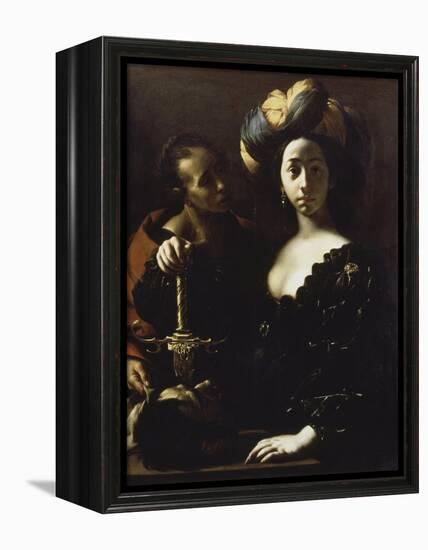 Judith with Head of Holofernes, 1630-1635-Francesco Cairo-Framed Premier Image Canvas