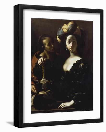 Judith with Head of Holofernes, 1630-1635-Francesco Cairo-Framed Giclee Print