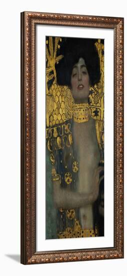 Judith with the Head of Holofernes, 1901-Gustav Klimt-Framed Giclee Print