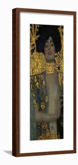 Judith with the Head of Holofernes, 1901-Gustav Klimt-Framed Giclee Print