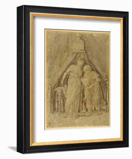 Judith with the Head of Holofernes, after Mantegna-Andrea Mantegna-Framed Giclee Print