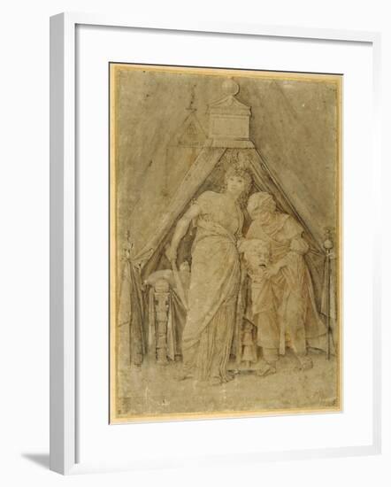 Judith with the Head of Holofernes, after Mantegna-Andrea Mantegna-Framed Giclee Print