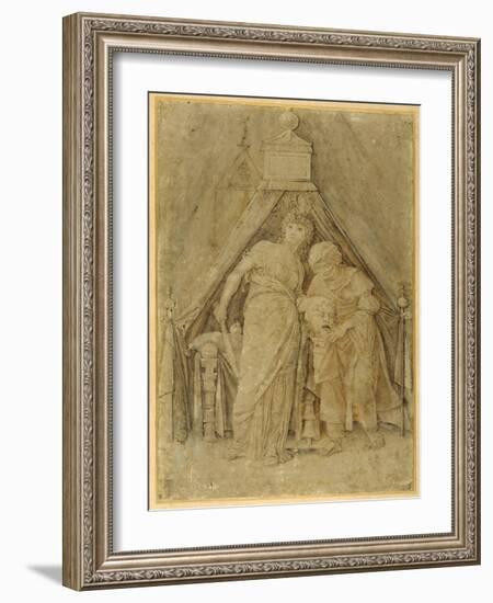 Judith with the Head of Holofernes, after Mantegna-Andrea Mantegna-Framed Giclee Print