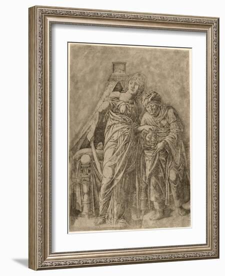 Judith with the Head of Holofernes, C. 1479-1500-Andrea Mantegna-Framed Giclee Print