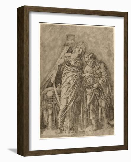 Judith with the Head of Holofernes, C. 1479-1500-Andrea Mantegna-Framed Giclee Print