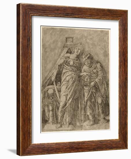 Judith with the Head of Holofernes, C. 1479-1500-Andrea Mantegna-Framed Giclee Print