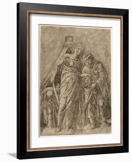 Judith with the Head of Holofernes, C. 1479-1500-Andrea Mantegna-Framed Giclee Print