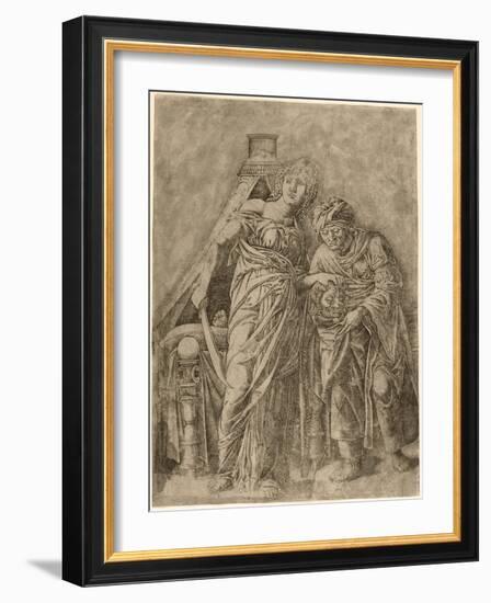 Judith with the Head of Holofernes, C. 1479-1500-Andrea Mantegna-Framed Giclee Print