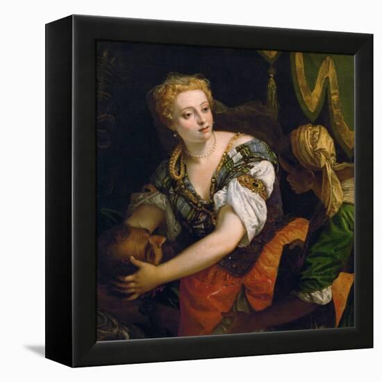Judith with the Head of Holofernes, C. 1580-Paolo Veronese-Framed Premier Image Canvas