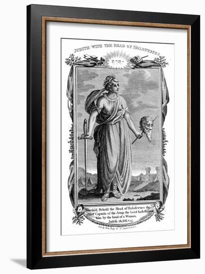 Judith with the Head of Holofernes, C1804-null-Framed Giclee Print