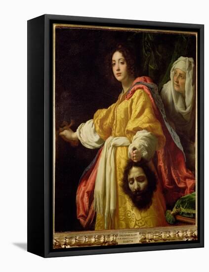 Judith with the Head of Holofernes, circa 1615-Cristofano Allori-Framed Premier Image Canvas