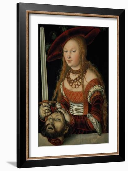 Judith with the Head of Holofernes-Lucas Cranach the Elder-Framed Giclee Print