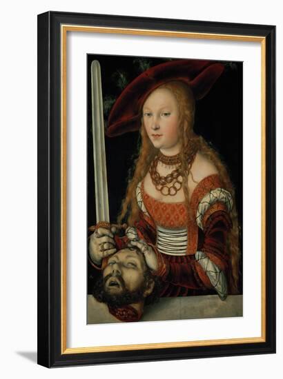 Judith with the Head of Holofernes-Lucas Cranach the Elder-Framed Giclee Print