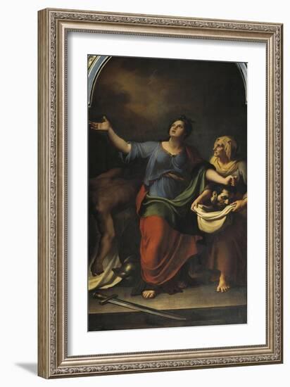 Judith with the Head of Holofernes-Vincenzo Camuccini-Framed Giclee Print