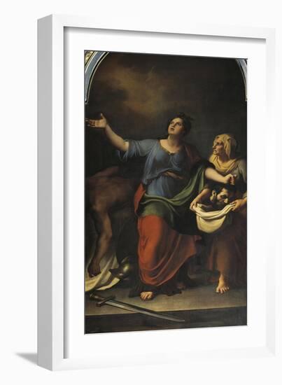 Judith with the Head of Holofernes-Vincenzo Camuccini-Framed Giclee Print