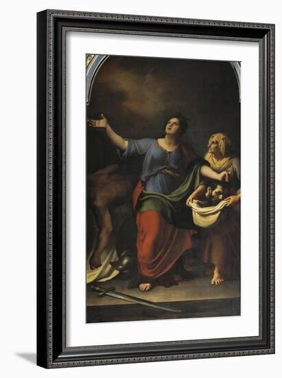 Judith with the Head of Holofernes-Vincenzo Camuccini-Framed Giclee Print