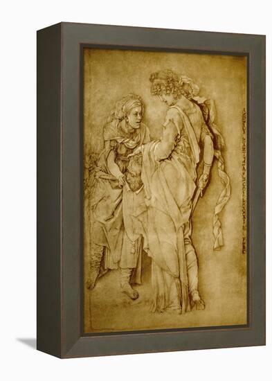 Judith with the Head of Holofernes-Andrea Mantegna-Framed Premier Image Canvas
