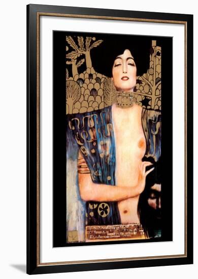 Judith-Gustav Klimt-Framed Art Print