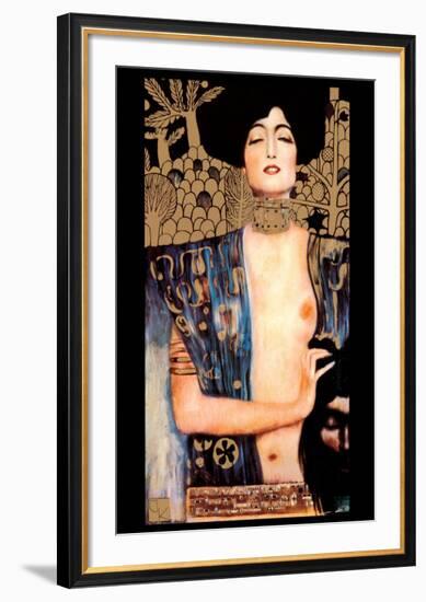 Judith-Gustav Klimt-Framed Art Print