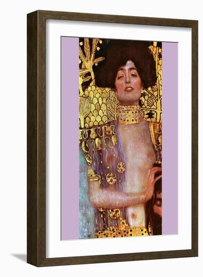 Judith-Gustav Klimt-Framed Art Print