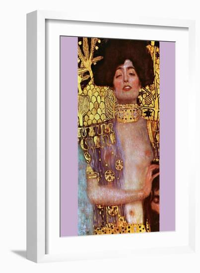 Judith-Gustav Klimt-Framed Art Print