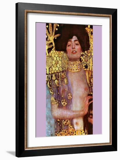 Judith-Gustav Klimt-Framed Art Print