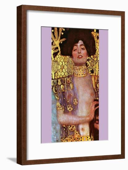 Judith-Gustav Klimt-Framed Art Print