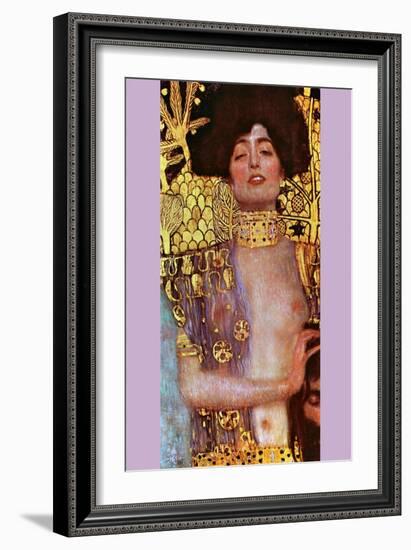Judith-Gustav Klimt-Framed Art Print