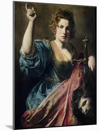 Judith-Valentin de Boulogne-Mounted Giclee Print