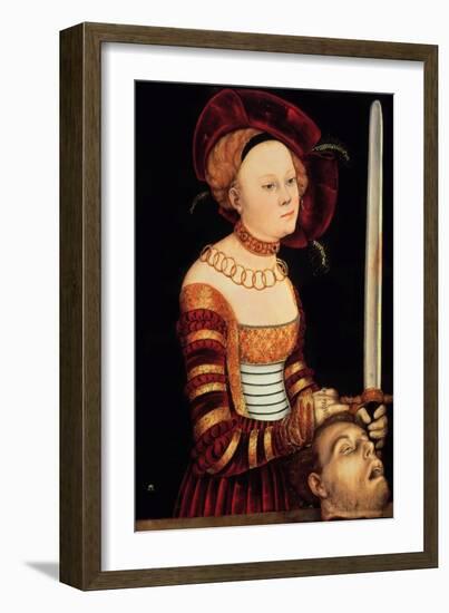 Judith-Lucas Cranach the Elder-Framed Giclee Print