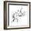 Judo Pictogram On White Background-seiksoon-Framed Art Print