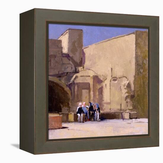 Judy and the Girls, Yazd-Bob Brown-Framed Premier Image Canvas