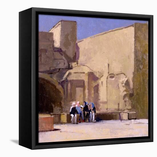 Judy and the Girls, Yazd-Bob Brown-Framed Premier Image Canvas