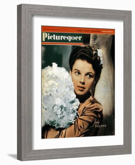 Judy Garland (1922-196), American Actress and Singer, 1943-null-Framed Giclee Print