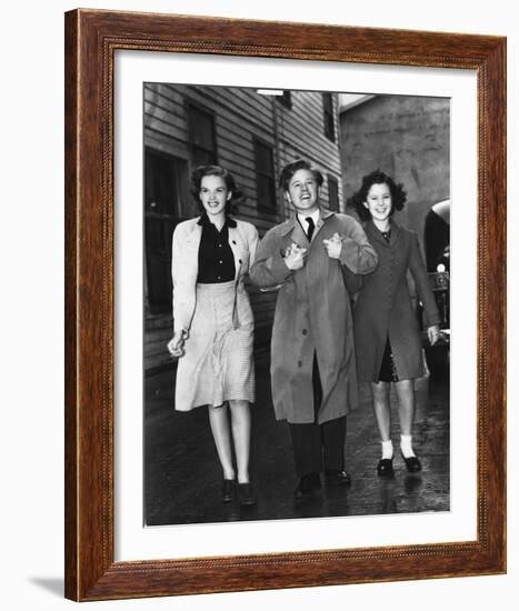 Judy Garland^Mickey Rooney-null-Framed Photo