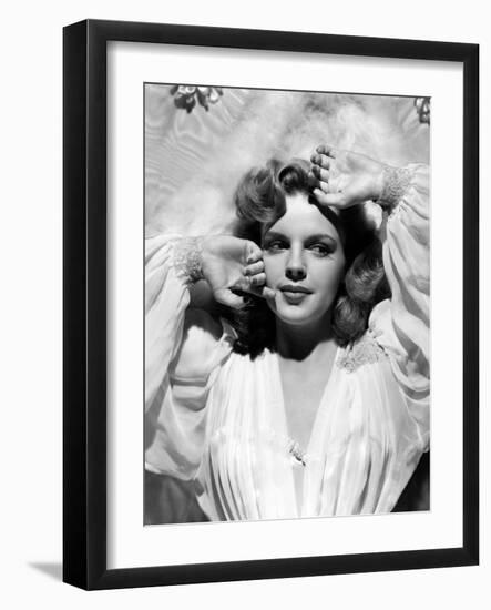 Judy Garland. "Presenting Lily Mars" 1943, Directed by Norman Taurog-null-Framed Photographic Print