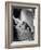 Judy Gordon Lying on Car Seat, Woozy with Car Sickness-Allan Grant-Framed Photographic Print