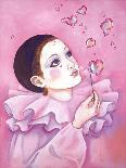 Mime with Rose-Judy Mastrangelo-Giclee Print