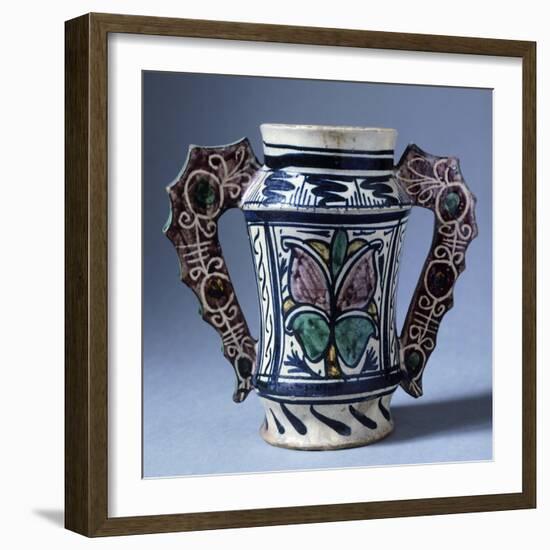 Jug, Ceramic, Florence Manufacture, Italy-null-Framed Giclee Print