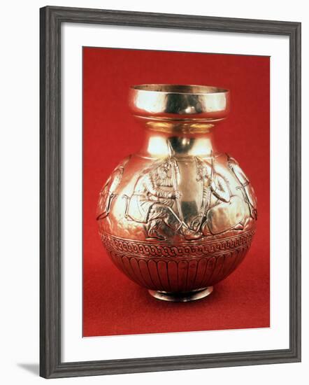 Jug with Scenes from Scythian Life, C400 Bc-null-Framed Photographic Print