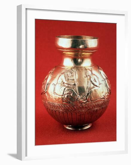 Jug with Scenes from Scythian Life, C400 Bc-null-Framed Photographic Print